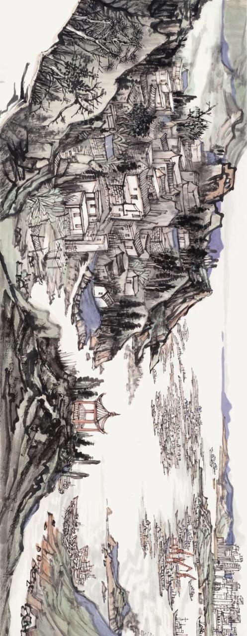 闽山闽水物华新福州海洋文化写生作品展将于3月24日在福清图书馆开展