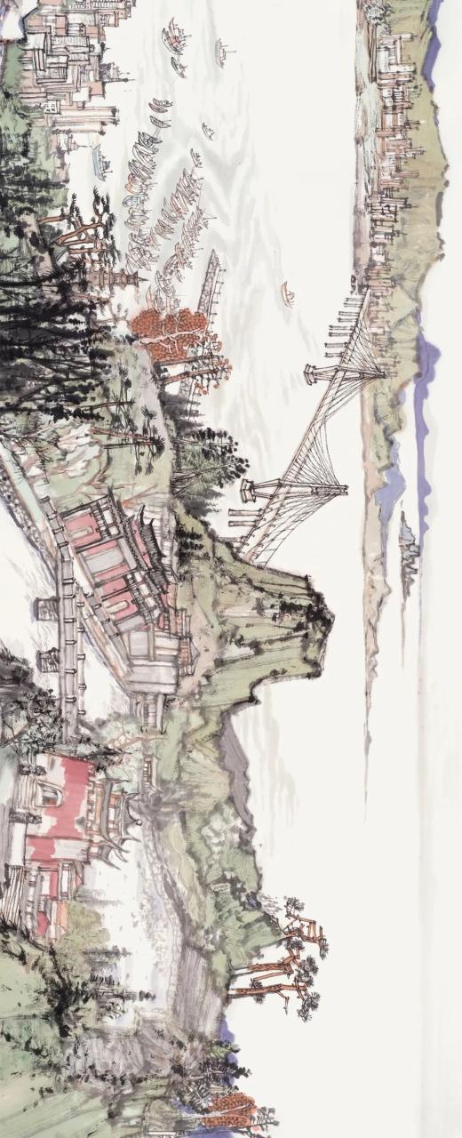 闽山闽水物华新福州海洋文化写生作品展将于3月24日在福清图书馆开展