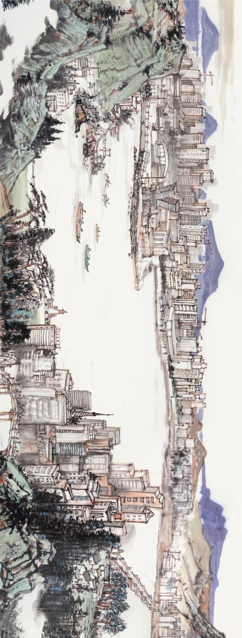 闽山闽水物华新福州海洋文化写生作品展将于3月24日在福清图书馆开展