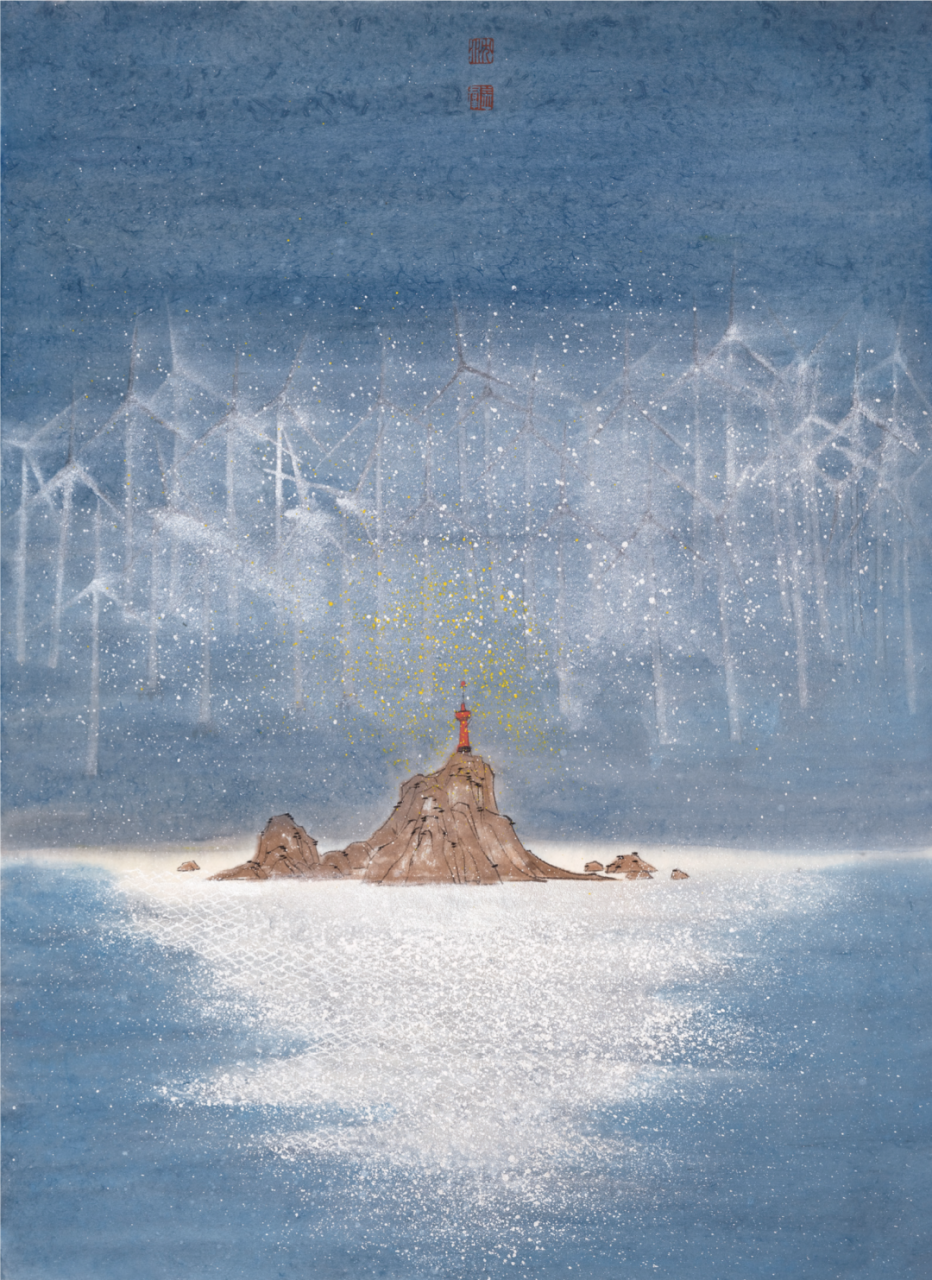 闽山闽水物华新福州海洋文化写生作品展将于3月24日在福清图书馆开展