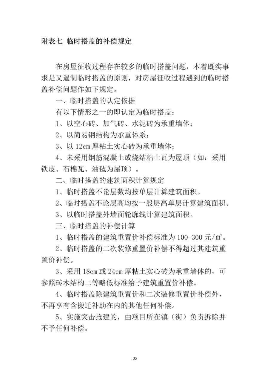 福清市福泽片区经一路项目房屋征收补偿方案
