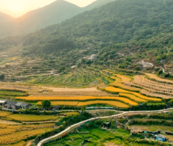 福清南岭镇山海草原五环观光生态步道