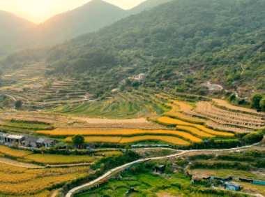 福清南岭镇山海草原五环观光生态步道
