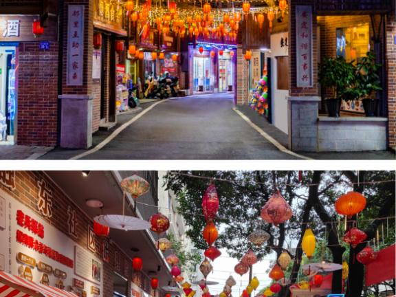 福清龙山街道青春文创街区