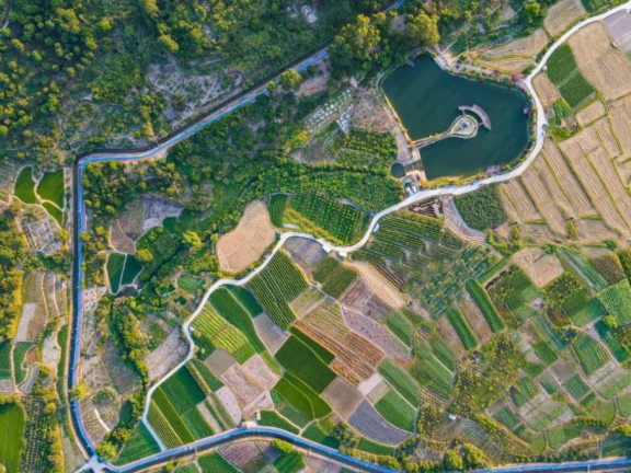 福清宏路街道田园步道