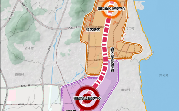 福清江阴港城经济区江阴镇区北部新区控制性详细规划