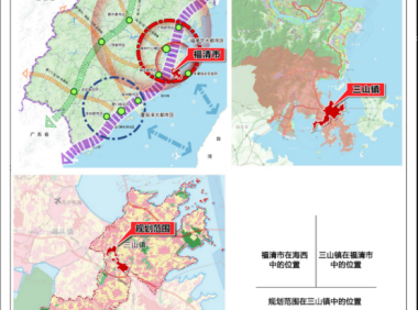 福清市三山镇镇区控制性详细规划