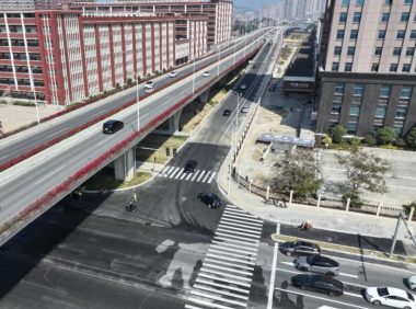 福清融宽环路(北江滨路至创业大道)匝道全面建成