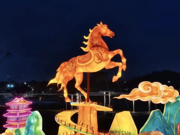 2026年福清元宵灯会点亮，美如仙境